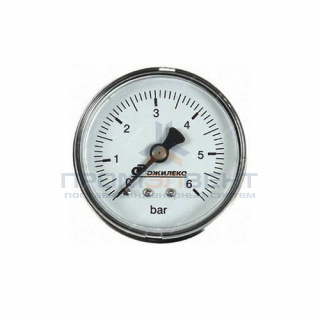 Манометр аксиальный ДЖИЛЕКС MDA 50/6 - 1/4"