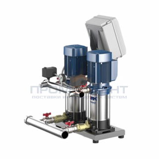 Насосная станция Pedrollo COMBIPRESS CB2-MKm 5/6-N - 2x1.5кВт(1x230 В,Qmax 240л/мин,Hmax 83м)