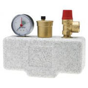 Группа безопасности котла WATTS KSG/PF30/ISO (ВР 1", в изоляции, Tmax 140°C, срабатывание - 3 бар)