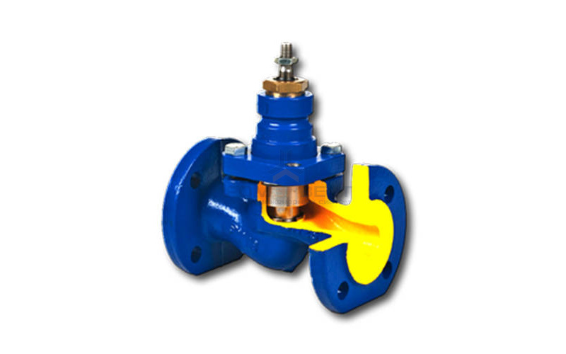 Клапан регулирующий Zetkama 227A - Ду15 (Ф/Ф, PN16, Tmax-200°C, серый чугун, исполнение №81-R)