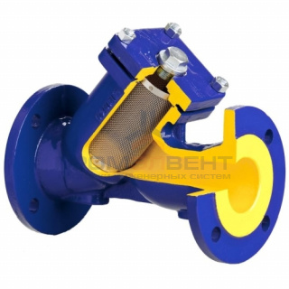 Фильтр грубой очистки BROEN V821 - Ду20 (Фланец/Фланец, PN16, Tmax 300°C)