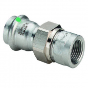 Муфта разъемная Viega Sanpress Inox 2362 - 18 x 3/4" (нержавеющая сталь)