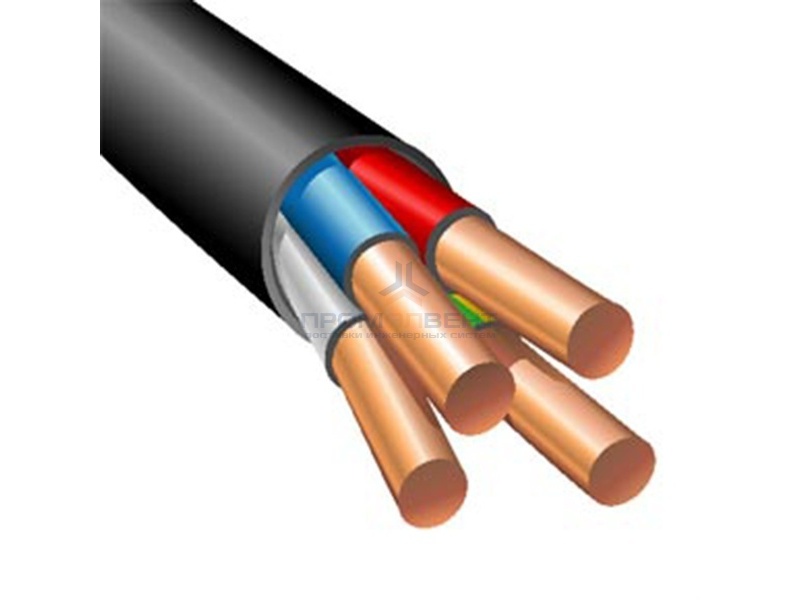 Кабель силовой ВВГнг(А) 4х1,5 ГОСТ 31996 (Электрокабель НН)
