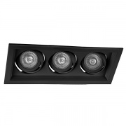 Светильник DLT203 3x50W MAX MR16 G5.3/GU5.3 карданик черный
