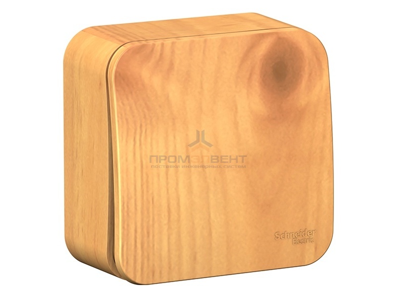 Выключатель 1-клавишный (cх.1) Blanca Schneider Electric 10А 250В ясень изол.пластина