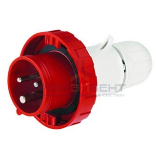 Вилка кабельная DKC Quadro IP67 125A 2P+E 230V