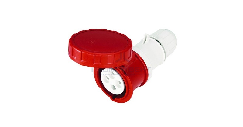 Розетка кабельная DKC Quadro IP67 63A 2P+E 230V